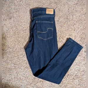 Levi skinny jeans high rise